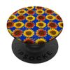 Sunflowers, Gold Dust Print & Royal Blue PopSockets Swappable PopGrip