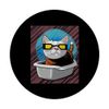 Cat Litterbox PopSockets Swappable PopGrip