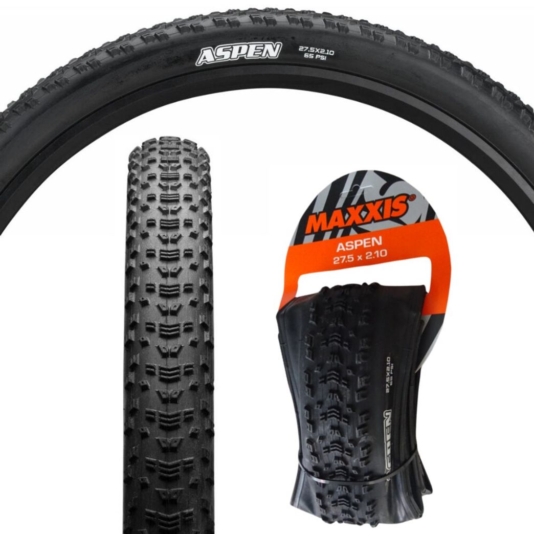 軽量+ストレッチ性+吸水速乾 Maxxis アスペンタイヤ - 27.5インチ 27.5