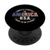 America Born to be Strong PopSockets Adhesive PopGrip