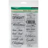 Penny Black Clear Stamp Set, 30-381,Festive Cheer