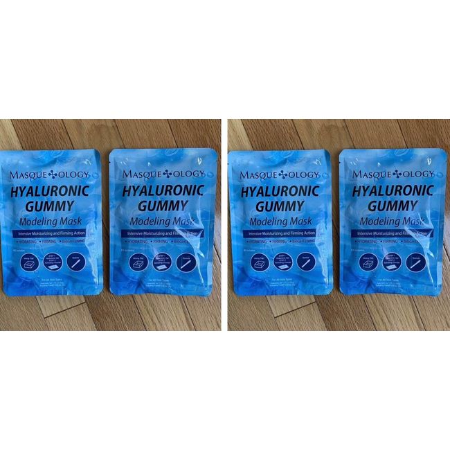 4x Hyaluronic Gummy Modeling skin treatment