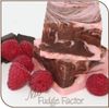 Mo's Fudge, Dark Chocolate Raspberry Fudge 1/2 Pound