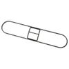 BWK1436 - Boardwalk Clip-On Dust Mop Frame