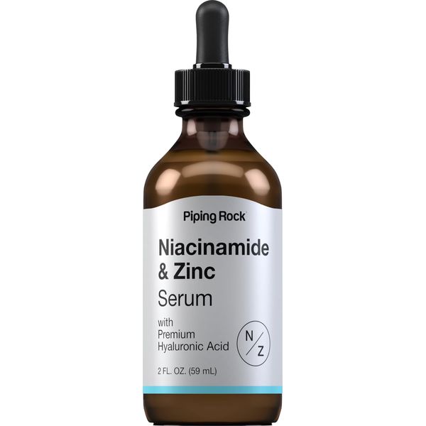 Niacinamide Serum with Zinc 2 fl oz | Skin Care for Face | by Piping Rock