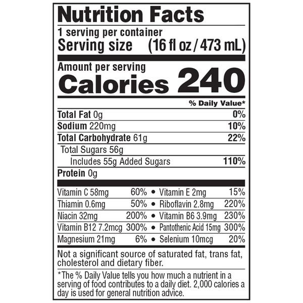 CRUNK!!! Energy Blood-Orange 16oz 12 pack