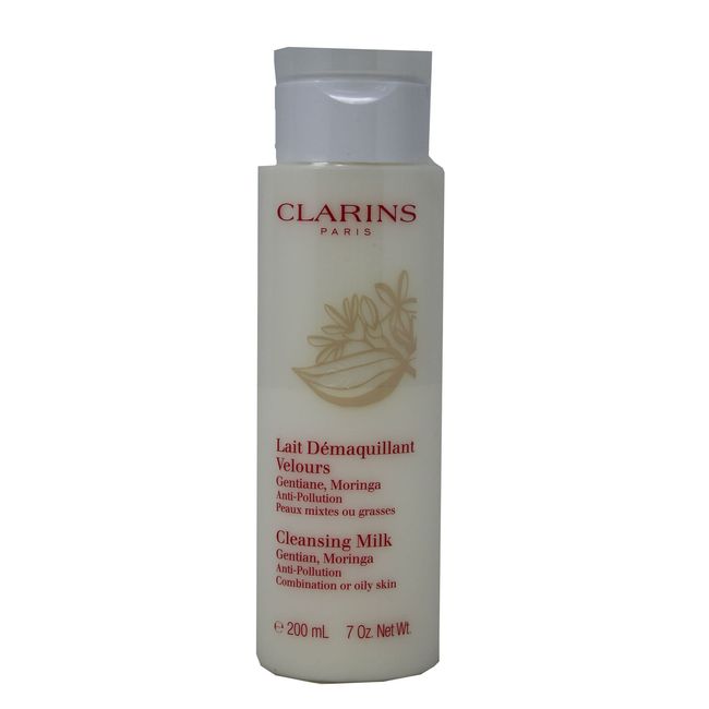 Clarins Anti-Pollution Cleansing Milk For Combination & Oily Skin 7 Ounces