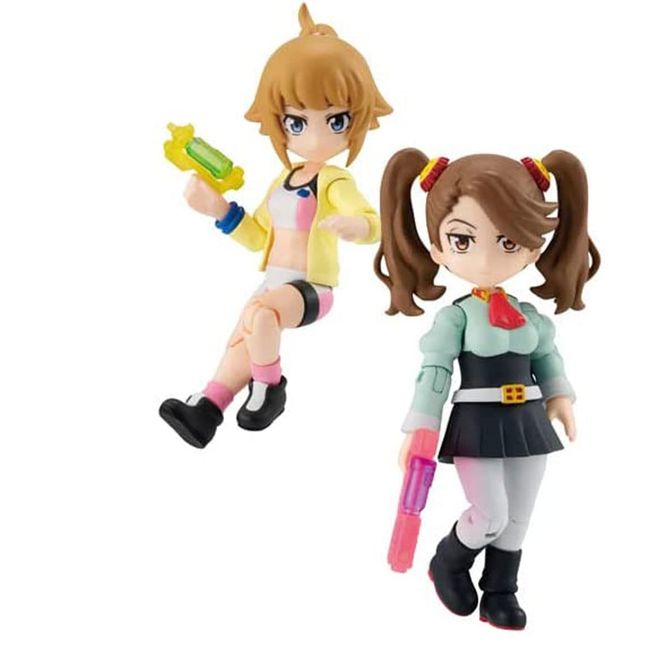 AQUA SHOOTERS! Gundam Build Fighters Tri Fumina & Ganko Set