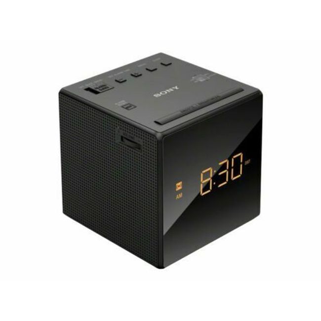 Sony ICF-C1: AM/FM Alarm Clock Radio, Black