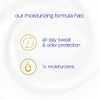 Dove Invisible Solid Antiperspirant Deodorant Stick for Women, Powder, For All Day Underarm Sweat & Odor Protection 2.6 oz, 2 Count