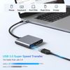 Digital AV Multiport Adapter Apple USB-C USB 3.0 To 4K HDMI AV Adapter, Grey