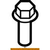 General Motors 11509853 Regular Bolt