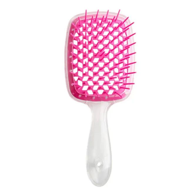 AMZB Hairbrush (transparent pink)