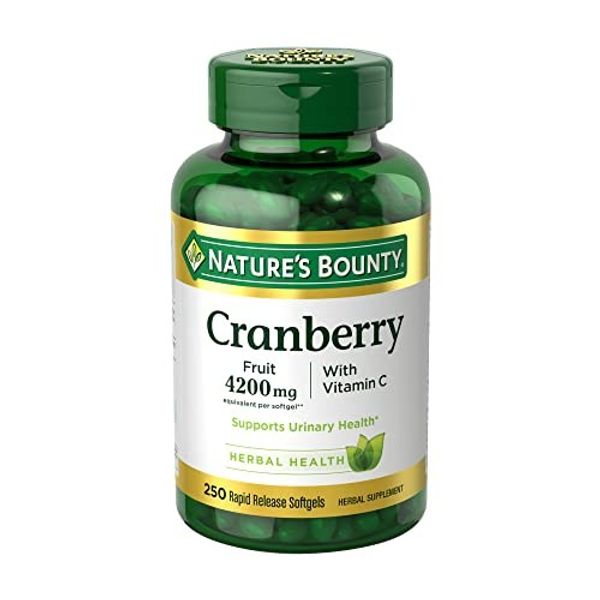 Nature&#39;s Bounty Cranberry with Vitamin C (USA) Nature&#39;s Bounty Cranberry with Vitamin C