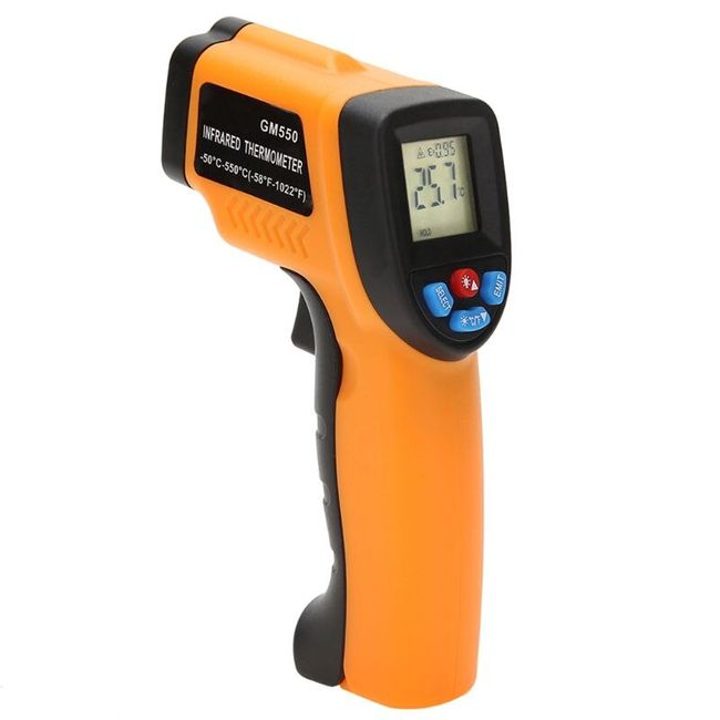 30c To 550c Infrared Thermometer Temperature Gun With 2 X 1.5 AAA Battery