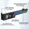 GSCOLER ARGB GPU Support Bracket with CPU & GPU Temp Display, Universal Graphics Card Support, Multi Angle Adjustable GPU Sag Bracket for Video Cards, GPU Stand Built-in 5V3PIN Addressable RGB Strip