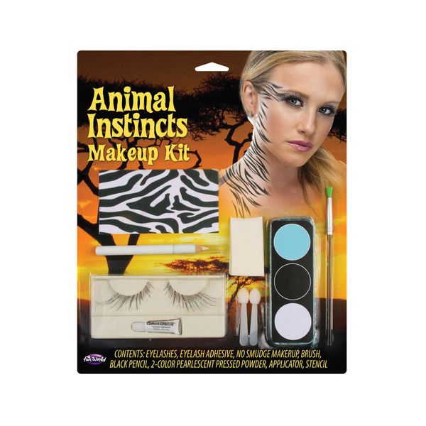 Zebra Animal Instincts Makeup Kit (Standard)