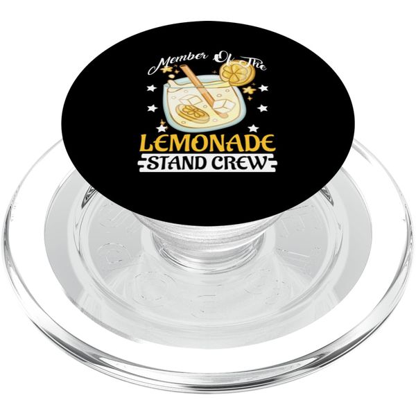 Mitglied der Lemonade Stand Crew PopSockets PopGrip für MagSafe