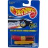 Dubblebla Wienermobile, Oscar Mayer (1991) Solid Blue Card by Hotwheels #204