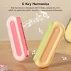 Kids Harmonica School 16 Hole Blues Harmonica Washable Design (Pink)