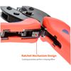 QeeHeng Solar Panel Crimping Tool - Crimper for 2.5/4/6mm Solar Panel PV Cable