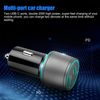Gray Dual PDC Car Charger 20W Fast Charging Adapter