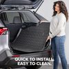 WeatherTech Cargo Trunk Liner for Cadillac XT4 - Behind 2nd Row (401231) Black