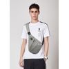 weiatas Sling Bag Chest Shoulder Backpack Crossbody Bags for Men Women Travel Outdoors (Grey)