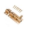 Door Bolt Brass Privacy Latch Sliding Catch + Keeper 2 INCH 50MM