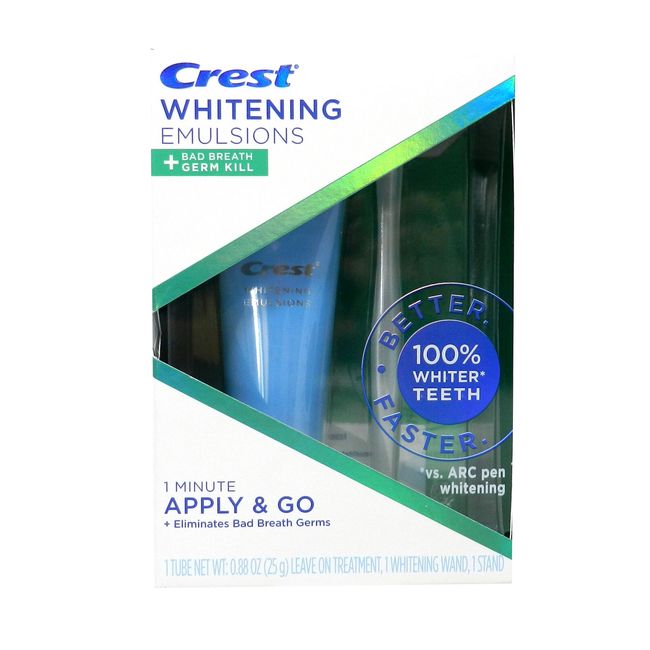 Crest Whitening Emulsions Apply & Go 0.88 Ounces