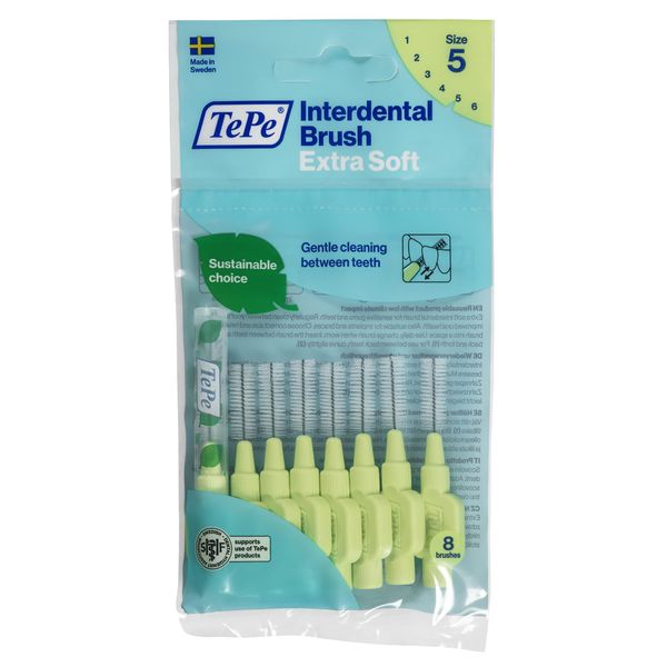 TePe X-SOFT INTERDENTAL - GREEN - 2 PACKETS