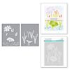 Spellbinders Lily Pad Stencil from The Jump for Joy Collection
