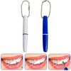 bonmall Portable Plaque and Tartar Remover Double Travel Tooth Stain Remover-Tooth Eraser Dental Teeth Kit Interdental Pick for Home Use & Outdoor