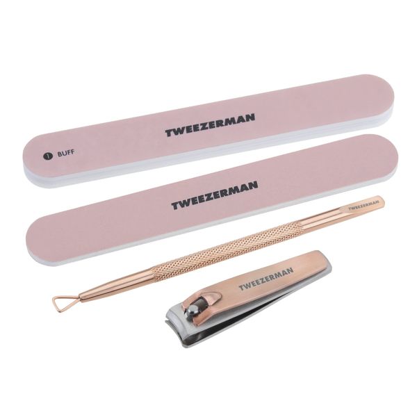 Tweezerman Rose Gold Manicure Kit, (4218-R)