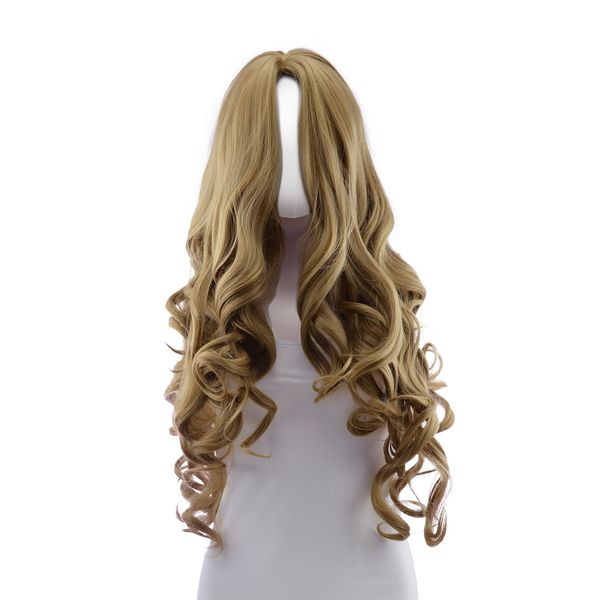 EpicCosplay® Daphne Ash blonde Long Wavy Wigs (15ASH)