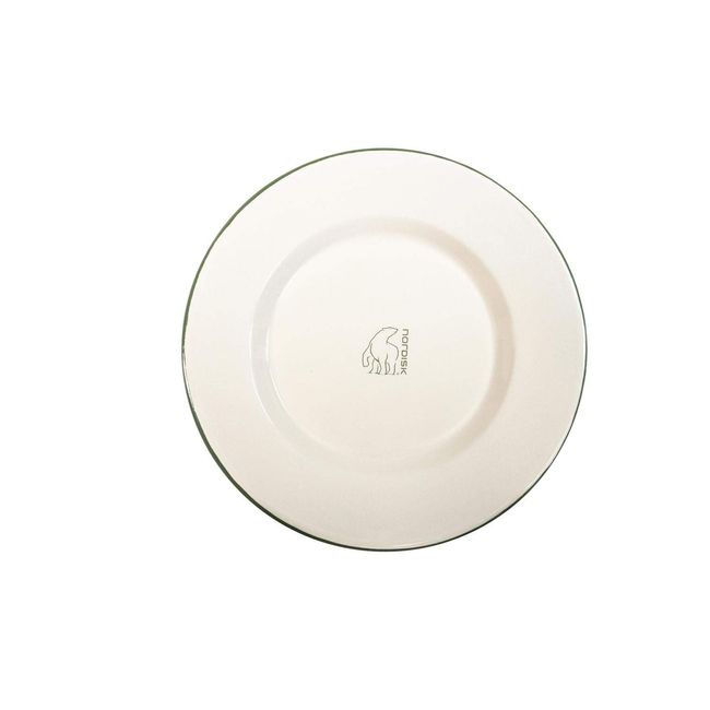 NORDISK 119087 Madam Bla Plate, Outdoor Camping, Hollow Plate, Cream 9.4 inches (24 cm) Diameter, Genuine Japanese Product, Japanese Product