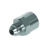 7/16 JIC x 3/8 BSP M/Fix Fem Ext