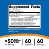 Nutricost Probiotic Complex - 50 Billion CFU, 60 Capsules