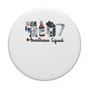 Funny Anesthesia Tech, Anesthesia Squad Goals CRNA Anesthesi PopSockets Standard PopGrip