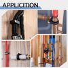 iCrimp Half Clamps J-Hook with Nails, 1 Inch, 25 Pack, Universal Pipe Support for Versatile Installation