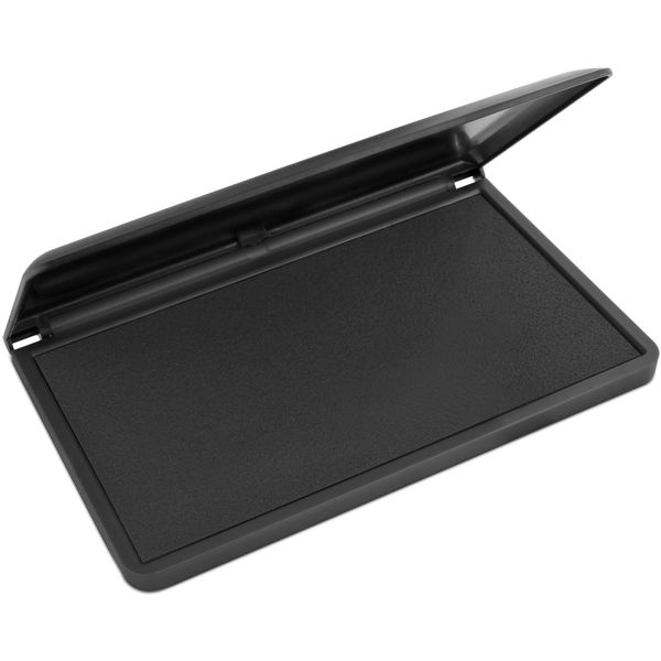 MaxMark Large Premium Black Ink Stamp Pad - 3.5" x 6.25" - Quality Felt Pad