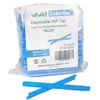 Dental Disposable HVE Tips Dual End - Slotted/Non Slotted (Blue)