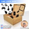 Habit Control Timed Lock Box with App Controlled Lock | Timer and Regular Lock
