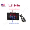 12V Digital LED Microcomputer Thermostat Controller Switch Temperature Sensor DC
