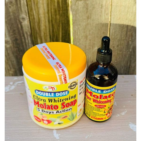 Double Dose Molato Soap And Serum 2 Pieces.