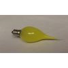 On The Bright Side Primitive Silicone Dipped 5 Watt Light Bulb - Pack of 6 - Yellow