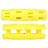 Bucket Handle Replacement Grip, Ergonomic, Oversized, Yellow, 5 Pack