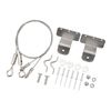 Hatch Door Lanyard Cable, 2 Rust Resistant Wire Rope Sling Cable for RV