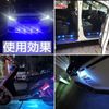 Universal Daylight LED Eagle Eye 23mm Blue 12V 10pcs Set Bolt Fixed Spot Light