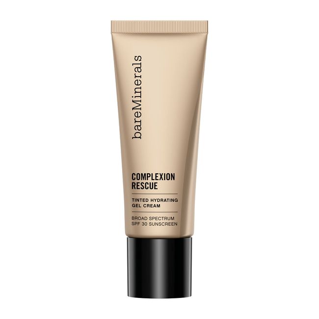 bareMinerals Complexion Rescue Tinted Moisturizer for Face with SPF 30 + Hyaluronic Acid, Hydrating Tinted Mineral Sunscreen for Face, Skin Tint, Vegan